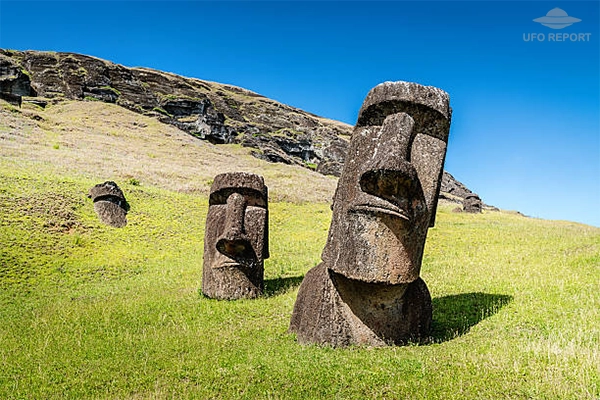 Moai Statues on Easter Island