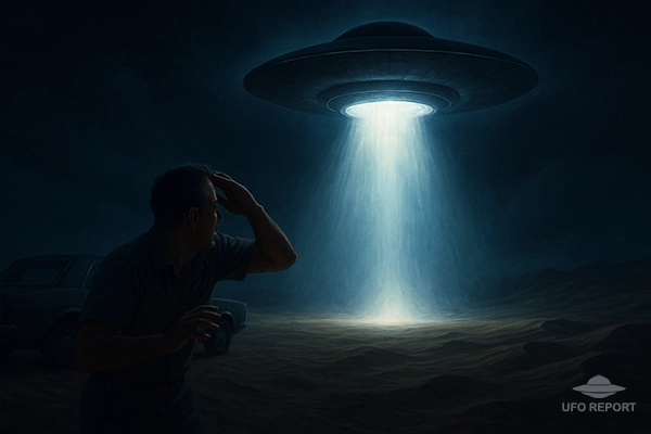 Encounter in the Desert Sky