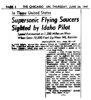 Supersonic Flying Saucers