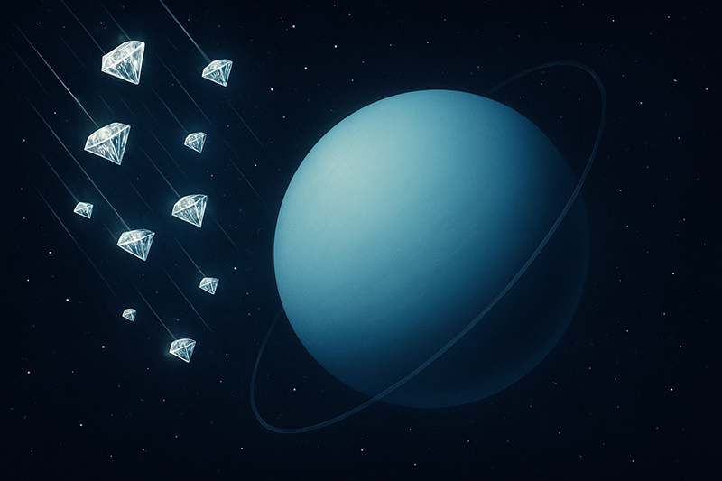 Uranus Diamond Rain