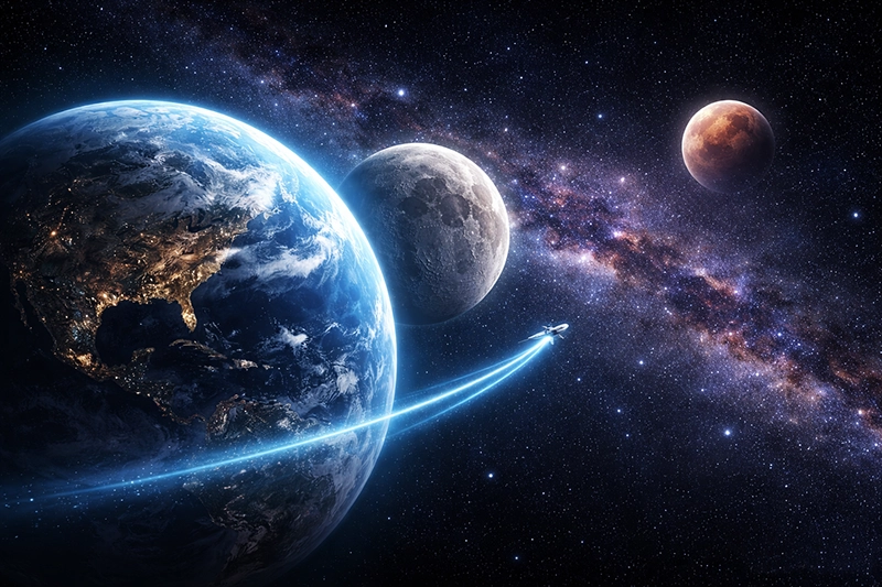 Moon City vs Mars City