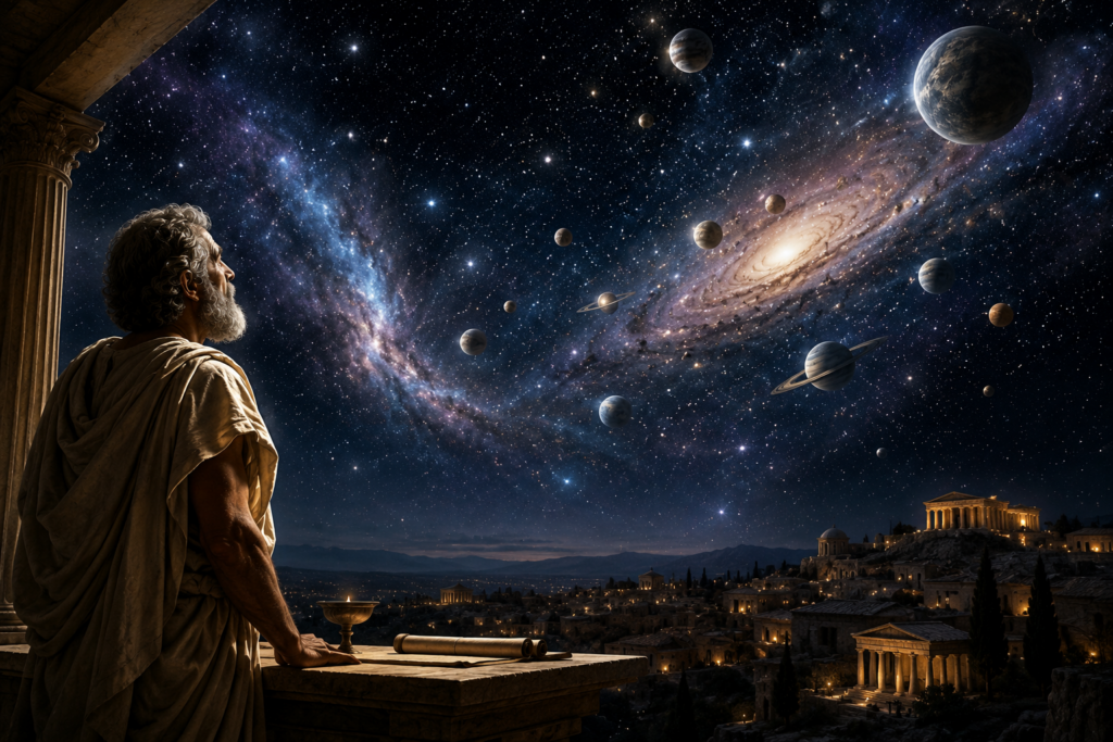 Ancient Greek philosopher Anaxagoras 